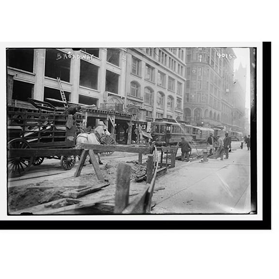 Historic Print, Broadway, 18" x 24"