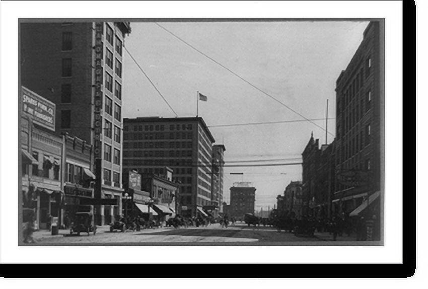 Historic Print, [Broadway, Oklahoma City, Oklahoma], 16" x 20"