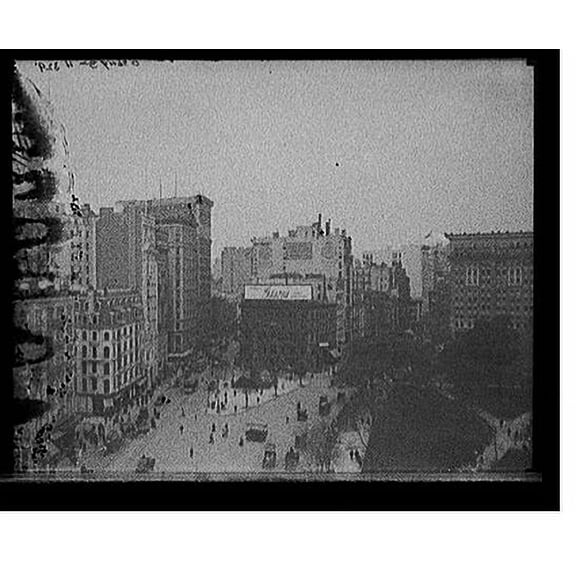 Historic Print, [Broadway and Fifth Avenue, New York, N.Y.], 18" x 24"