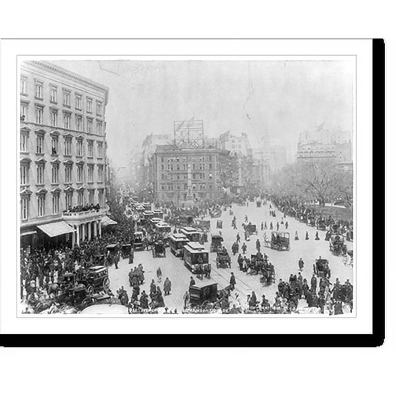 Historic Print, Broadway, at Madison Square, 18" x 24"
