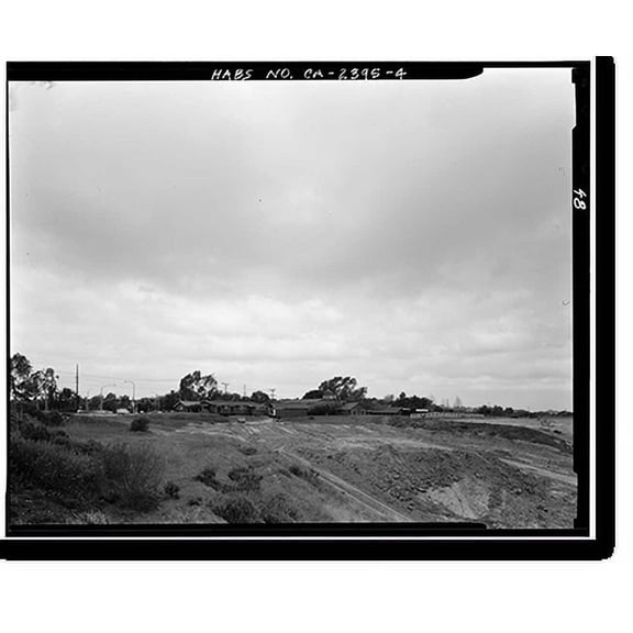 Historic Print, Buffalo Ranch, 2418 MacArthur Boulevard, Irvine, Orange County, CA - 4, 18" x 24"
