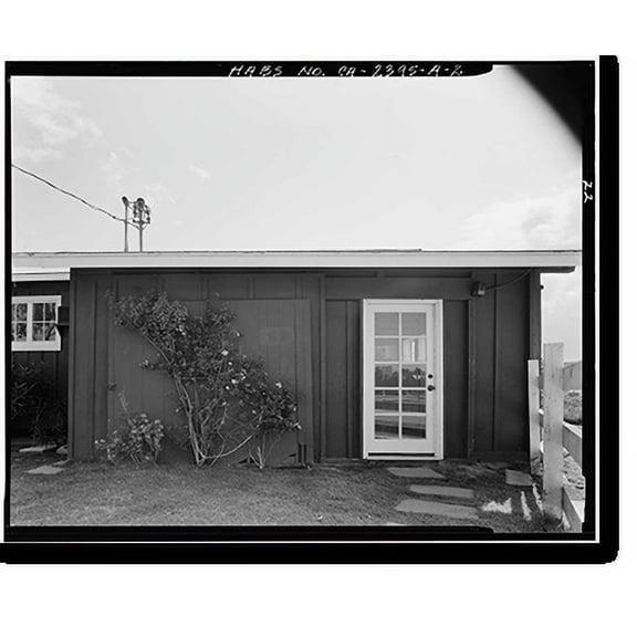 Historic Print, Buffalo Ranch, Garage, 2418 MacArthur Boulevard, Irvine, Orange County, CA - 2, 18" x 24"