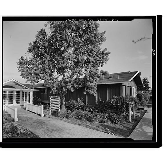 Historic Print, Buffalo Ranch, Office Building, 2418 MacArthur Boulevard, Irvine, Orange County, CA - 12, 18" x 24"