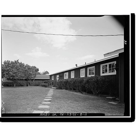 Historic Print, Buffalo Ranch, Office Building, 2418 MacArthur Boulevard, Irvine, Orange County, CA - 2, 18" x 24"
