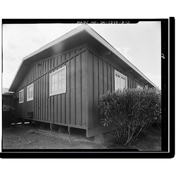 Historic Print, Buffalo Ranch, Office Building, 2418 MacArthur Boulevard, Irvine, Orange County, CA - 3, 18" x 24"