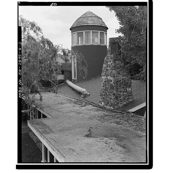 Historic Print, Buffalo Ranch, Silo Building, 2418 MacArthur Boulevard, Irvine, Orange County, CA - 2, 16" x 20"