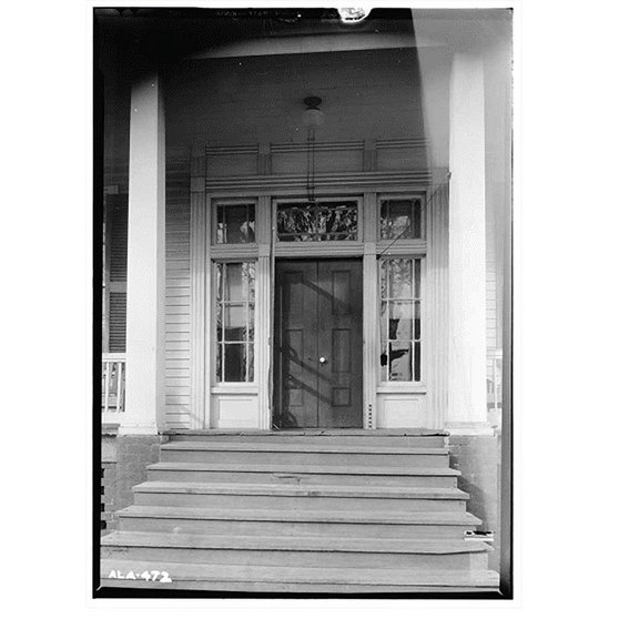 Historic Print, Burt House, State Road 21, Talladega vicinity, Talladega County, AL - 4, 16" x 20"