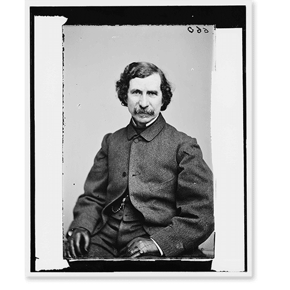 Historic Print, Butler Hon. Wm. A. of [illegible], 18" x 24"