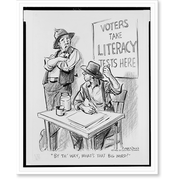 Historic Print, By th' way, what's that big word?"", 16" x 20