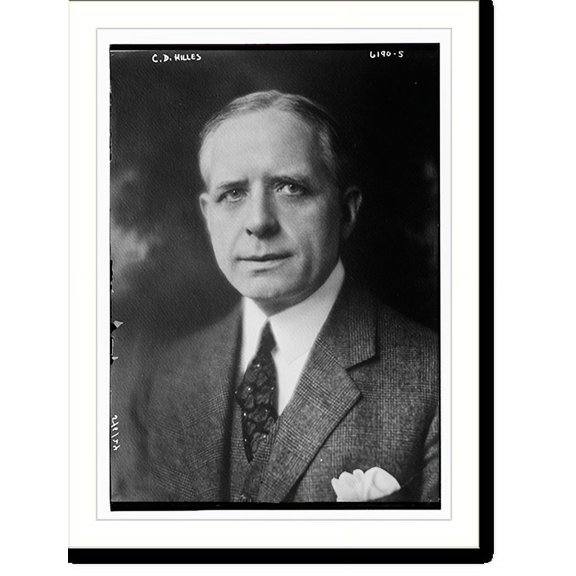 Historic Print, C.D. Hilles, 16" x 20"