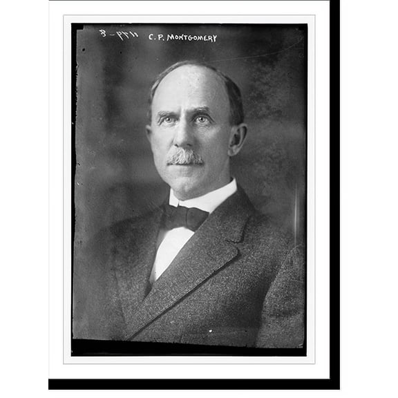 Historic Print, C.P. Montgomery, 18" x 24"