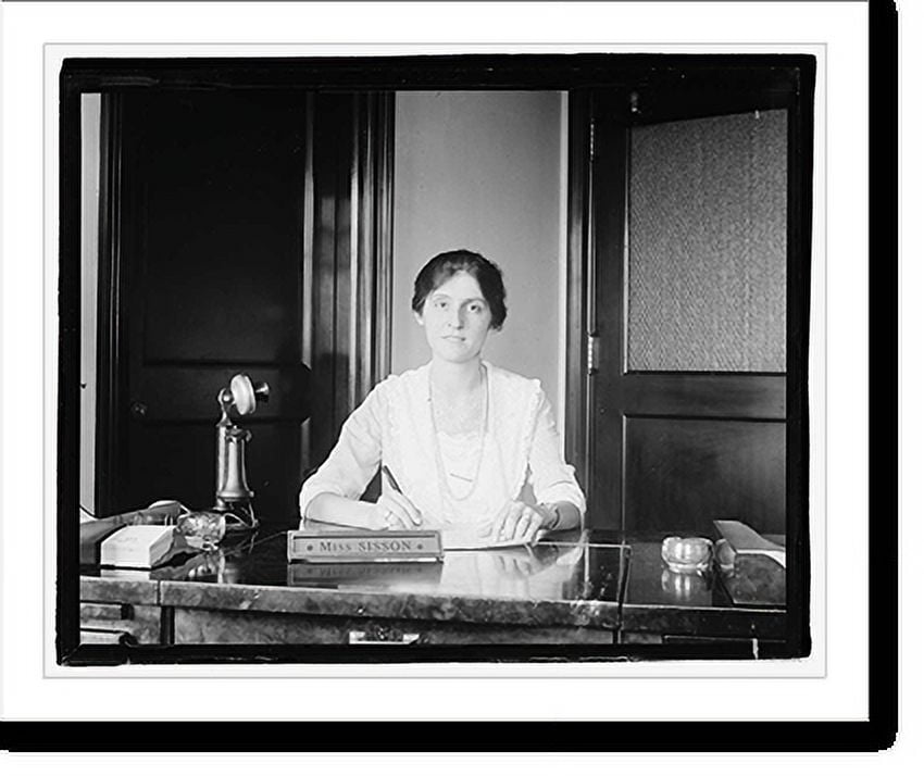 Historic Print, C & P Tel., Miss Sisson 2, 16" x 20"