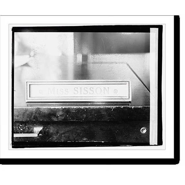 Historic Print, C & P Tel., Miss Sisson 3, 16" x 20"