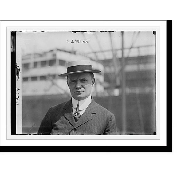 Historic Print, C.S. Whitman, 18" x 24"