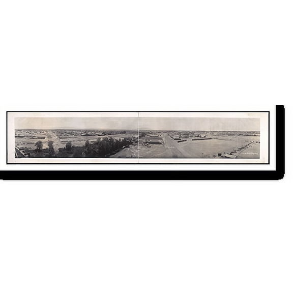 Historic Print, CA Mexicali Calexico 1911 PHOTO, Width 11" x Length 49"