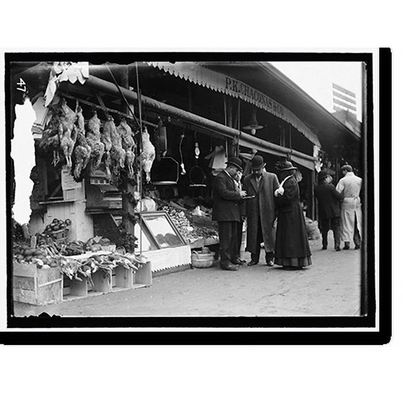 Historic Print, CHACONAS CO. MARKET, P.K., 18" x 24"
