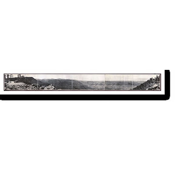 Historic Print, CO Golden 1914 PHOTO, Width 11" x Length 49"