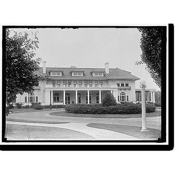 Historic Print, COLUMBIA COUNTRY CLUB. VIEW, 18" x 24"