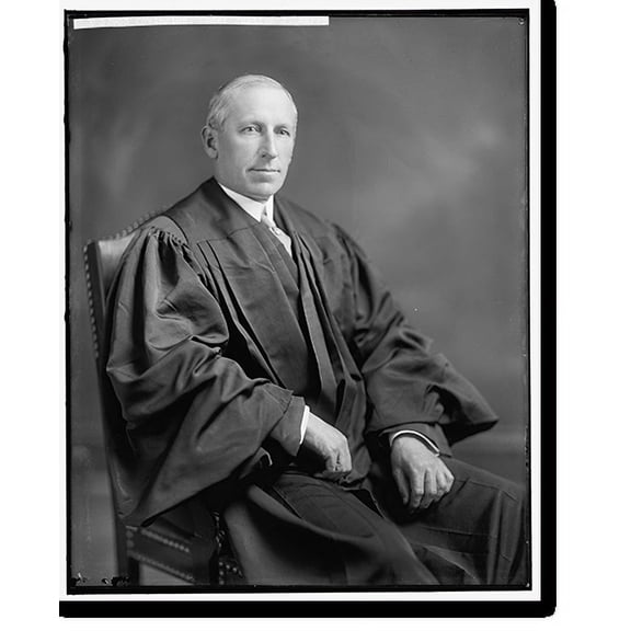Historic Print, COVINGTON, J. HARRY. CHIEF JUSTICE, 18" x 24"