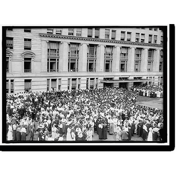 Historic Print, CROWD SCENE - 2, 16" x 20"