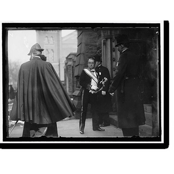 Historic Print, [CRUZ, SENOR DON ANIBAL. HIS FUNERAL AT ST. PATRICK'S CHURCH], 16" x 20"