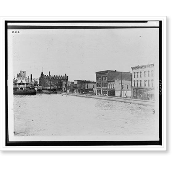 Historic Print, Cairo, Illinois, 18" x 24"