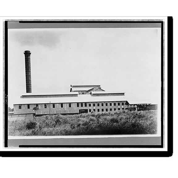 Historic Print, [Calamba Sugar Factory, Laguna Province, Philippines], 16" x 20"