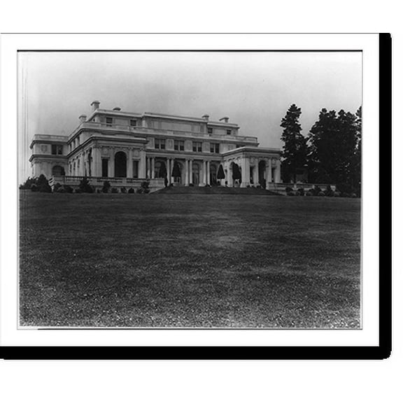 Historic Print, Calif. - Hillsborough, near San Mateo. Charles Templeton Crocker estate, 16" x 20"