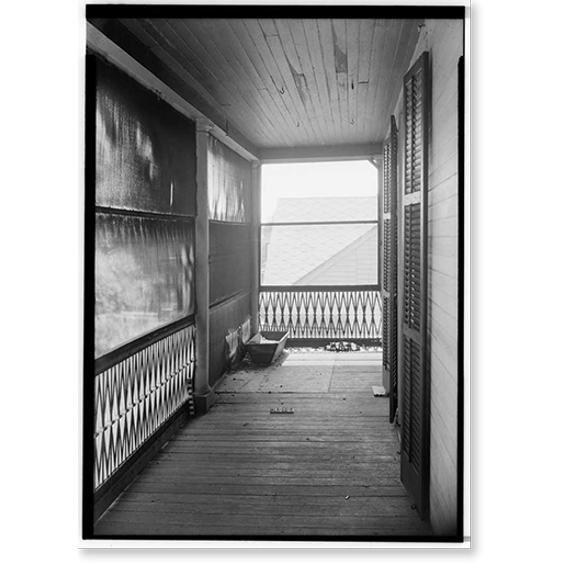 Historic Print, Calvert-Webster House, 265 North Conception Street, Mobile, Mobile County, AL - 8, 16" x 20"