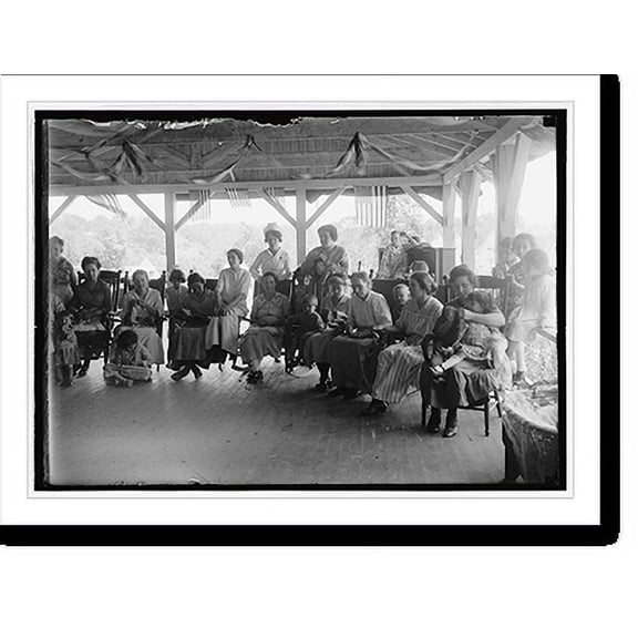 Historic Print, Camp Goodwill, July 12, 1919 - 2, 18" x 24"