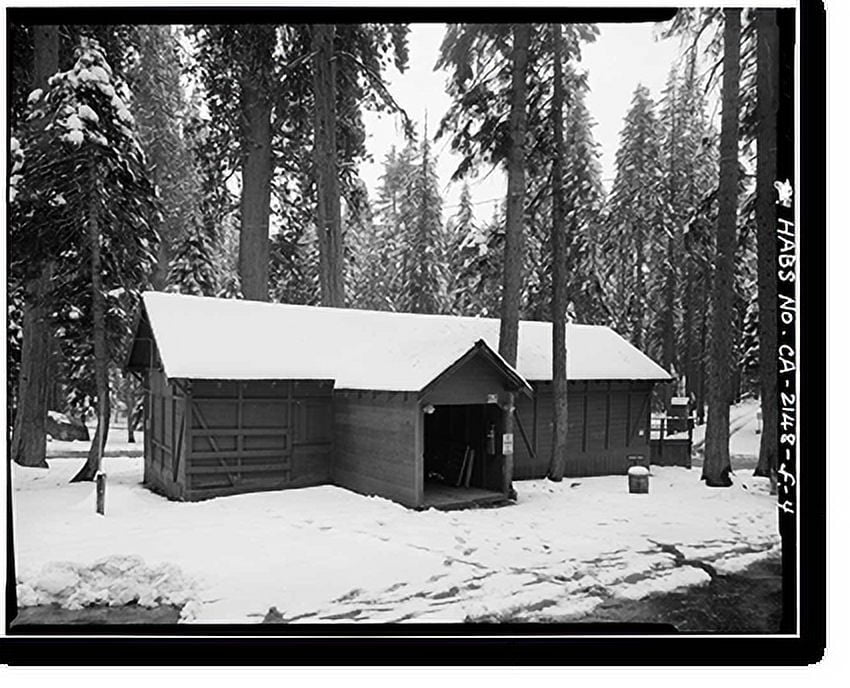 Historic Print, Camp Kaweah Historic District, OfficeWarehouse, Giant