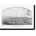 Historic Print, Camp Randall, Madison, Wis. Taken from state university