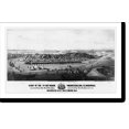 Historic Print, Camp of the 7th Maine Volunteers as seen from the