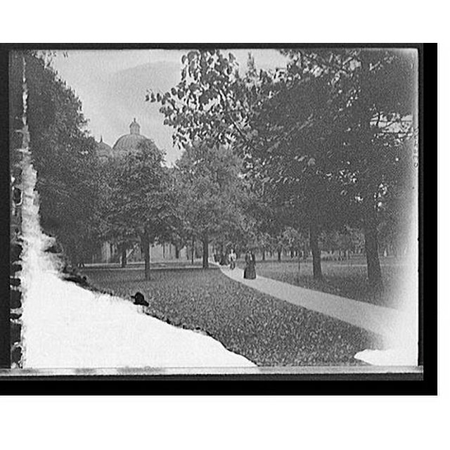 Historic Print, [Campus & University Hall, University of Michigan, Ann