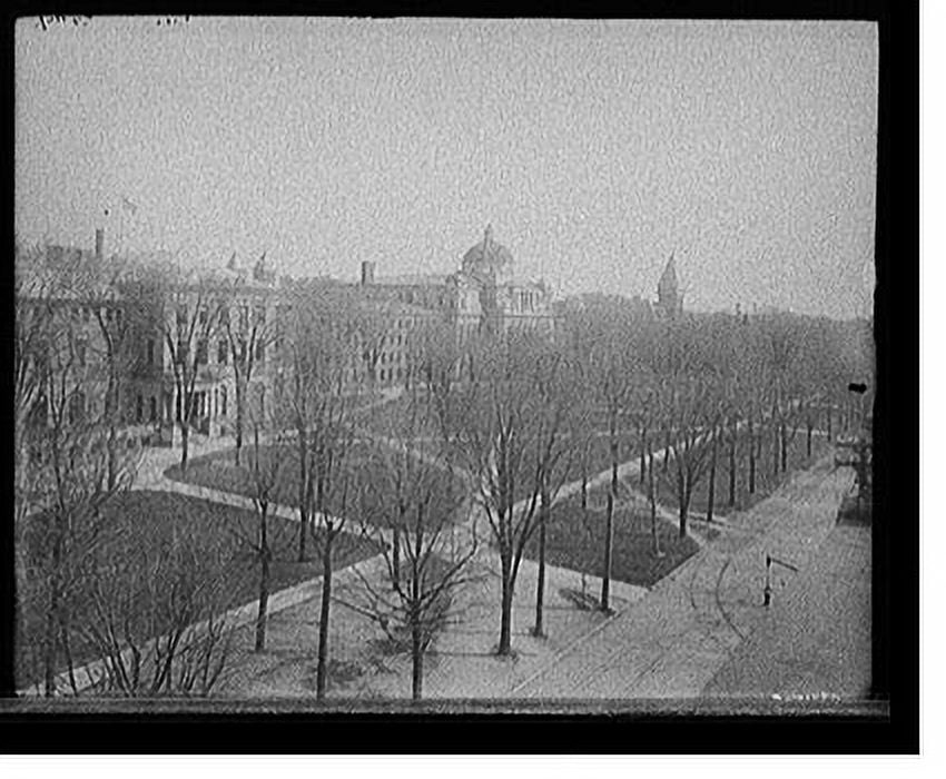 Historic Print, [Campus, University of Michigan, Ann Arbor, Mich.], 16