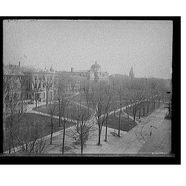 Historic Print, [Campus, University of Michigan, Ann Arbor, Mich.], 16