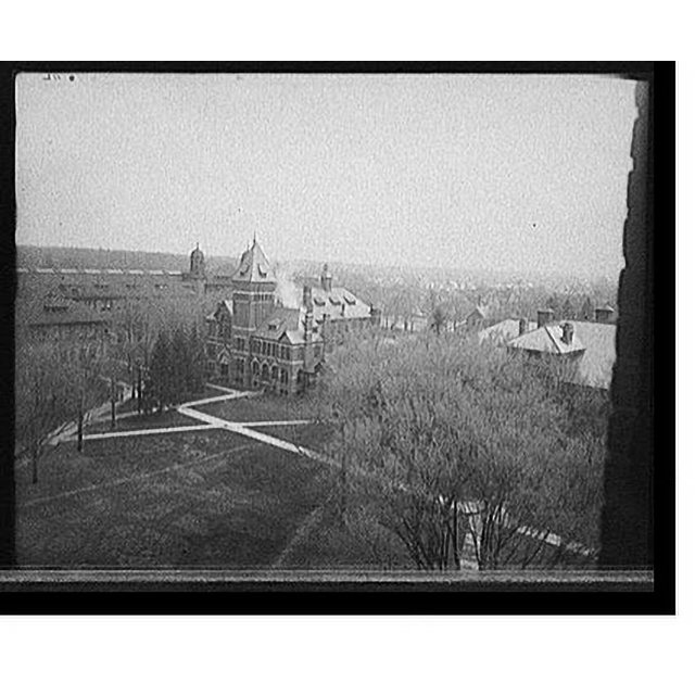 Historic Print, [Campus, University of Michigan, Ann Arbor, Mich.] 9