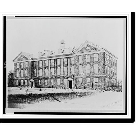 Historic Print, Canada, Nova Scotia, Halifax. Dalhousie University, 16" x 20"