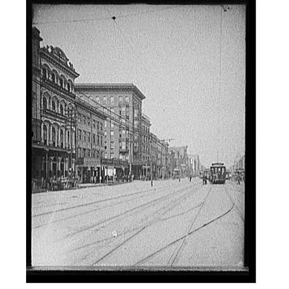 Historic Print, [Canal Street, New Orleans, La.] - 2, 16" x 20"