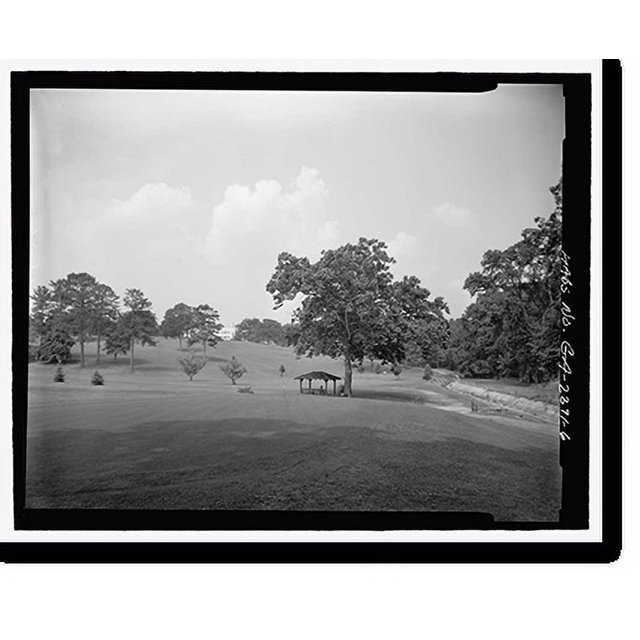 Historic Print, Candler Park Historic District, Roughly bounded by