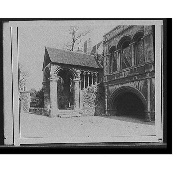 Historic Print, [Canterbury Cathedral, England], 18" x 24"