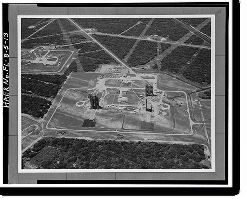 Historic Print, Cape Canaveral Air Station, Launch Complex 17, East end of Lighthouse Road, Cape