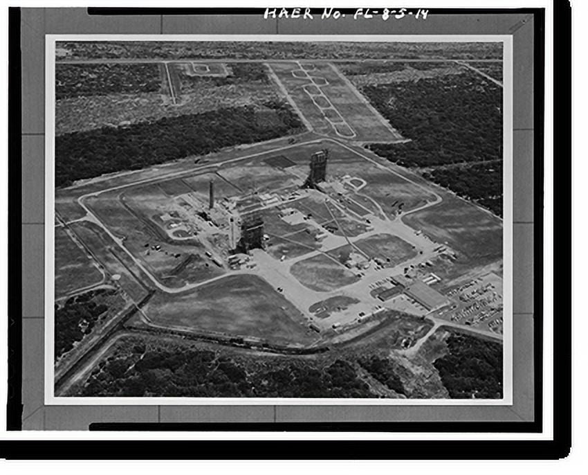Historic Print, Cape Canaveral Air Station, Launch Complex 17, East end of Lighthouse Road, Cape