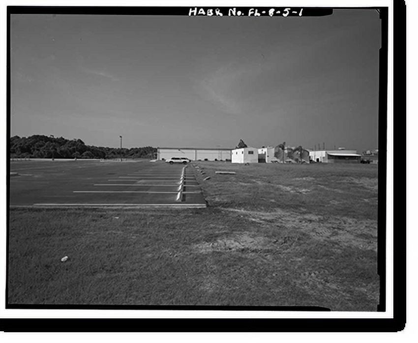 Historic Print, Cape Canaveral Air Station, Launch Complex 17, East end of Lighthouse Road, Cape
