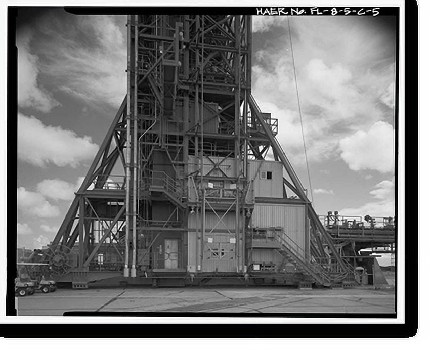 Historic Print, Cape Canaveral Air Station, Launch Complex 17, Facility 28416, East end of