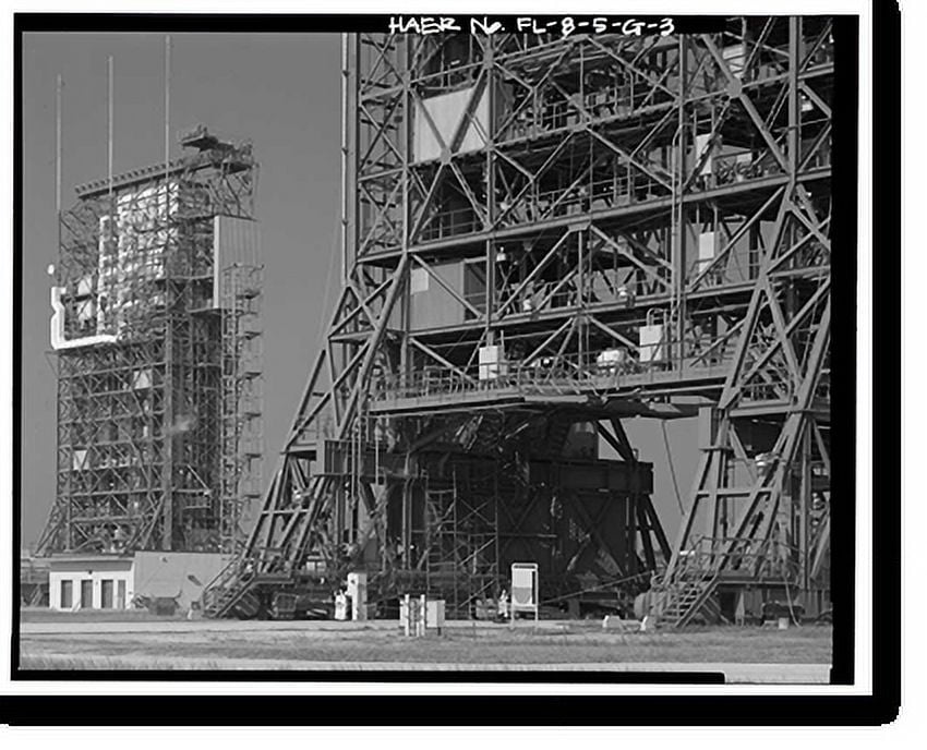 Historic Print, Cape Canaveral Air Station, Launch Complex 17, Facility 28417, East end of