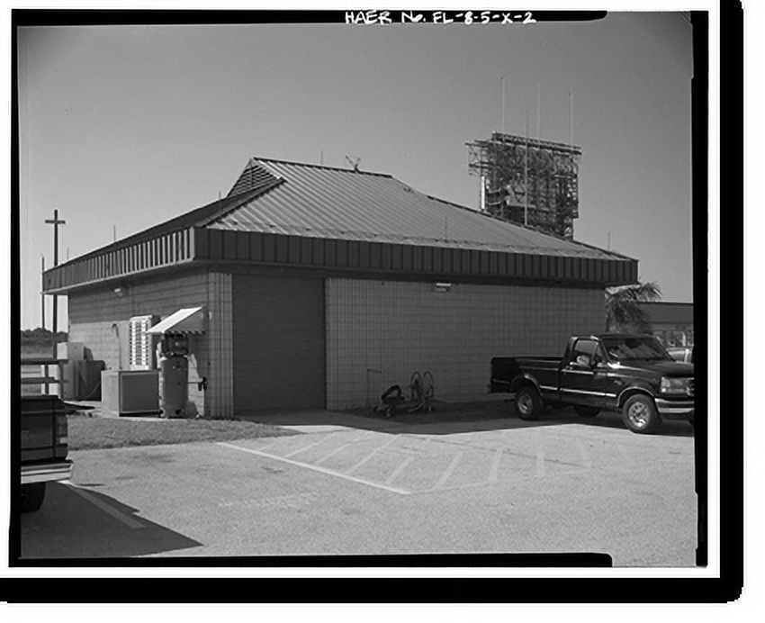 Historic Print, Cape Canaveral Air Station, Launch Complex 17, Facility 28420, East end of