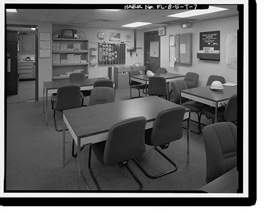 Historic Print, Cape Canaveral Air Station, Launch Complex 17, Facility 36001, East end of