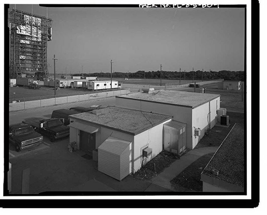 Historic Print, Cape Canaveral Air Station, Launch Complex 17, Facility 36004, East end of