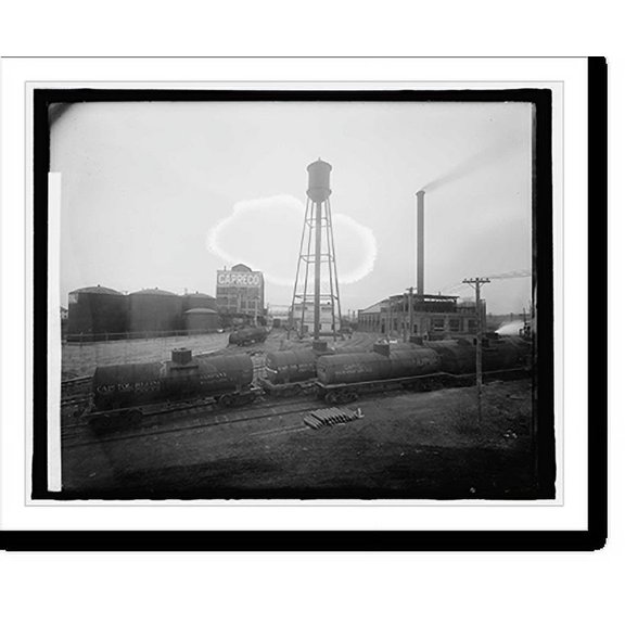 Historic Print, Capitol Refining Co. plant, 16" x 20"